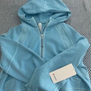 Scuba Oversized Half Zip Hoodie *Dye